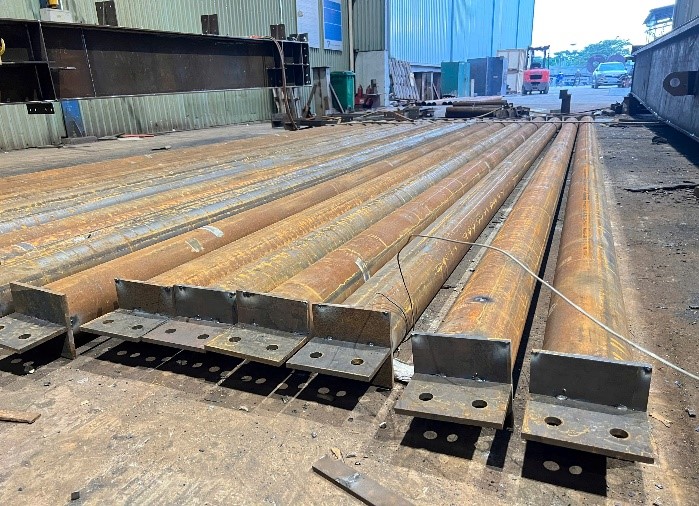 Gia công kết cấu nhà xưởng Đóng gói cho Công ty OSR