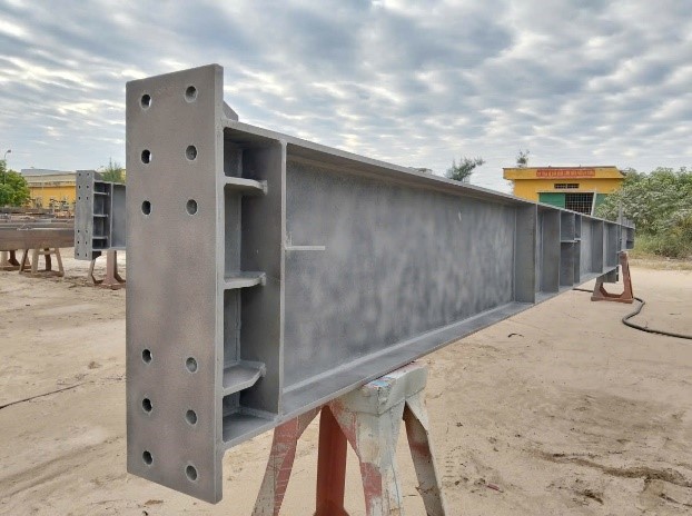 Gia công kết cấu nhà xưởng Đóng gói cho Công ty OSR
