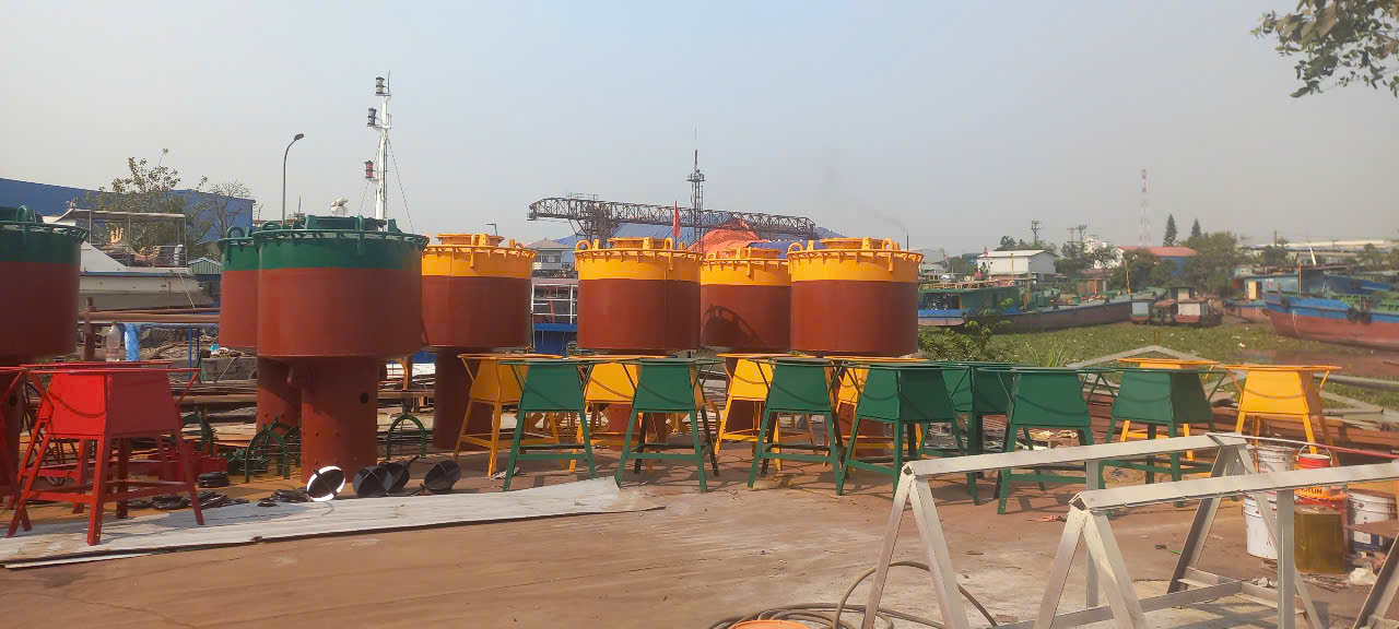 Gia công Phao Báo hiệu hàng hải